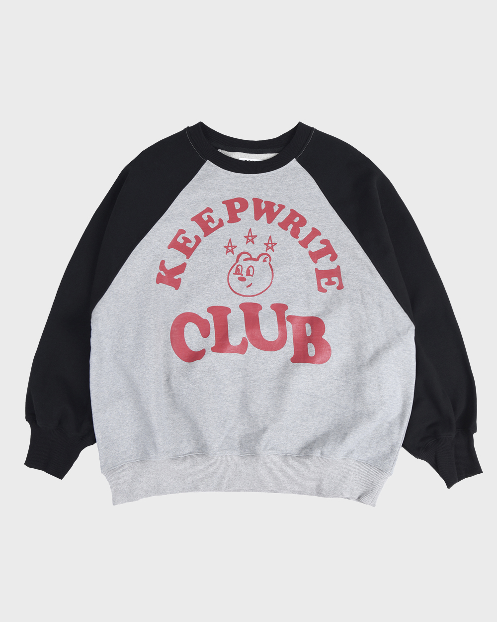Keep Writing Club Raglan Sweatshirts (Black)