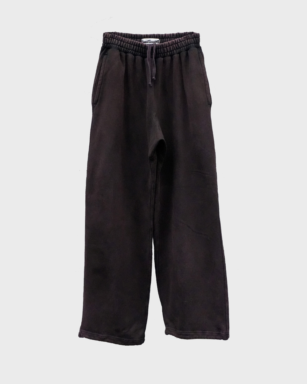 Sweat Pants_Silicon Paint Dyeing (Black)